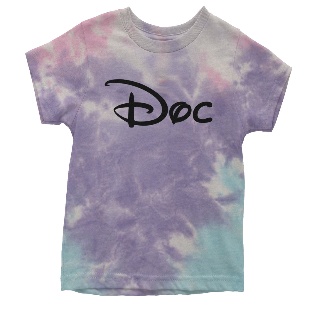 Doc - 7 Dwarfs Costume Youth T-shirt Tie-Dye Cotton Candy