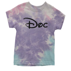 Doc - 7 Dwarfs Costume Youth T-shirt Tie-Dye Cotton Candy