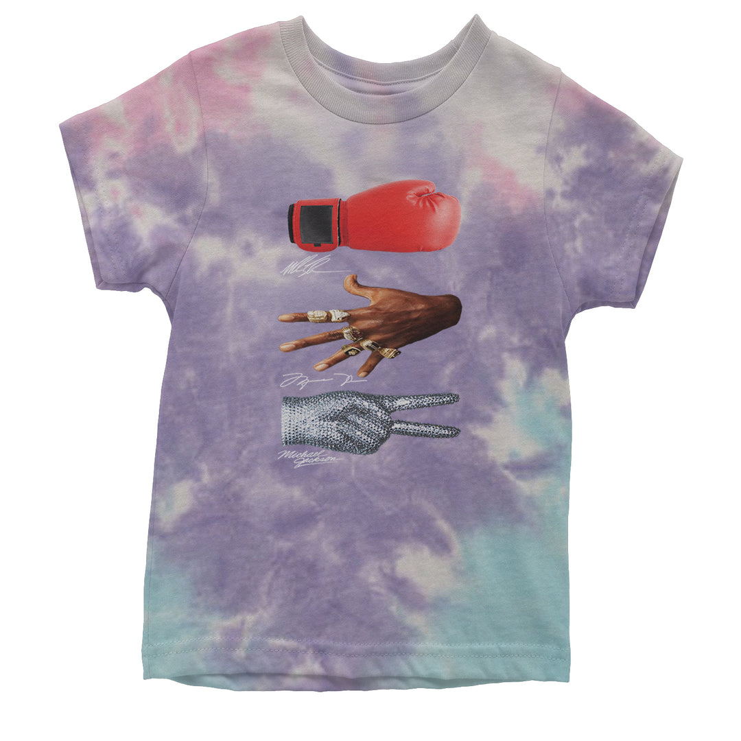 Tyson Jordan Jackson Iconic Michaels Youth T-shirt Tie-Dye Cotton Candy