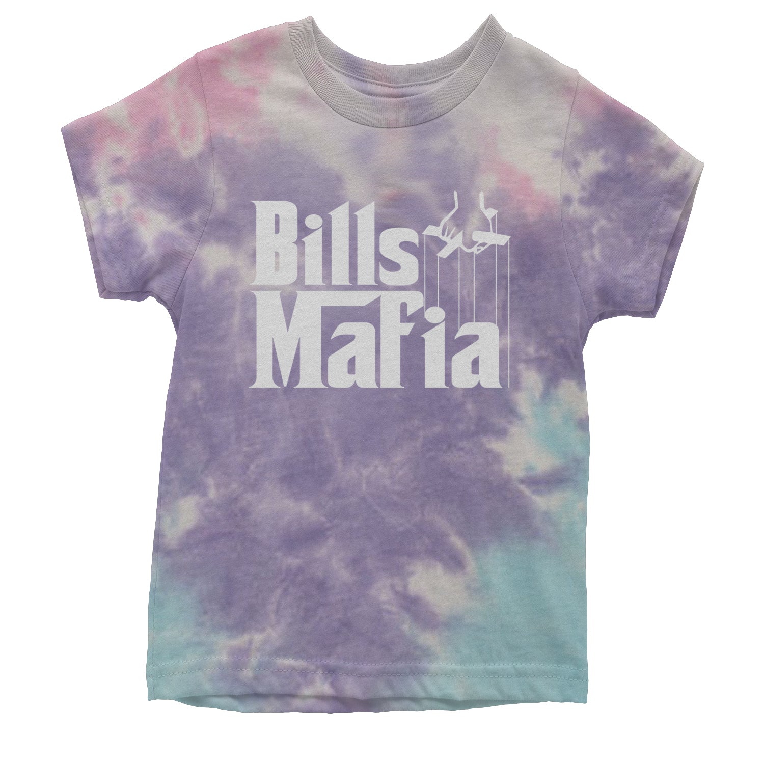 Mafia Bills Mafia Godfather Youth T-shirt Tie-Dye Cotton Candy