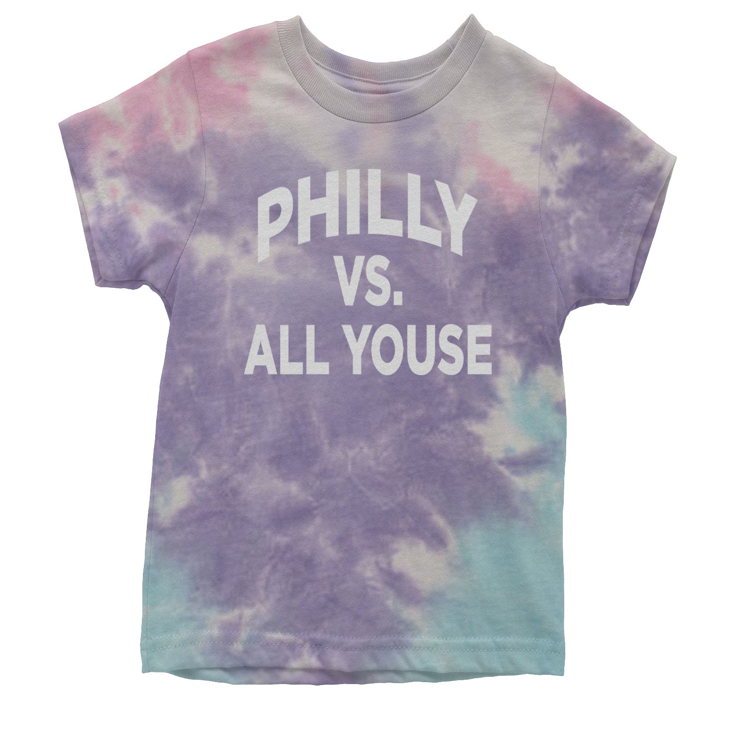 Philly Vs. All Youse Philly Thing Youth T-shirt Tie-Dye Cotton Candy