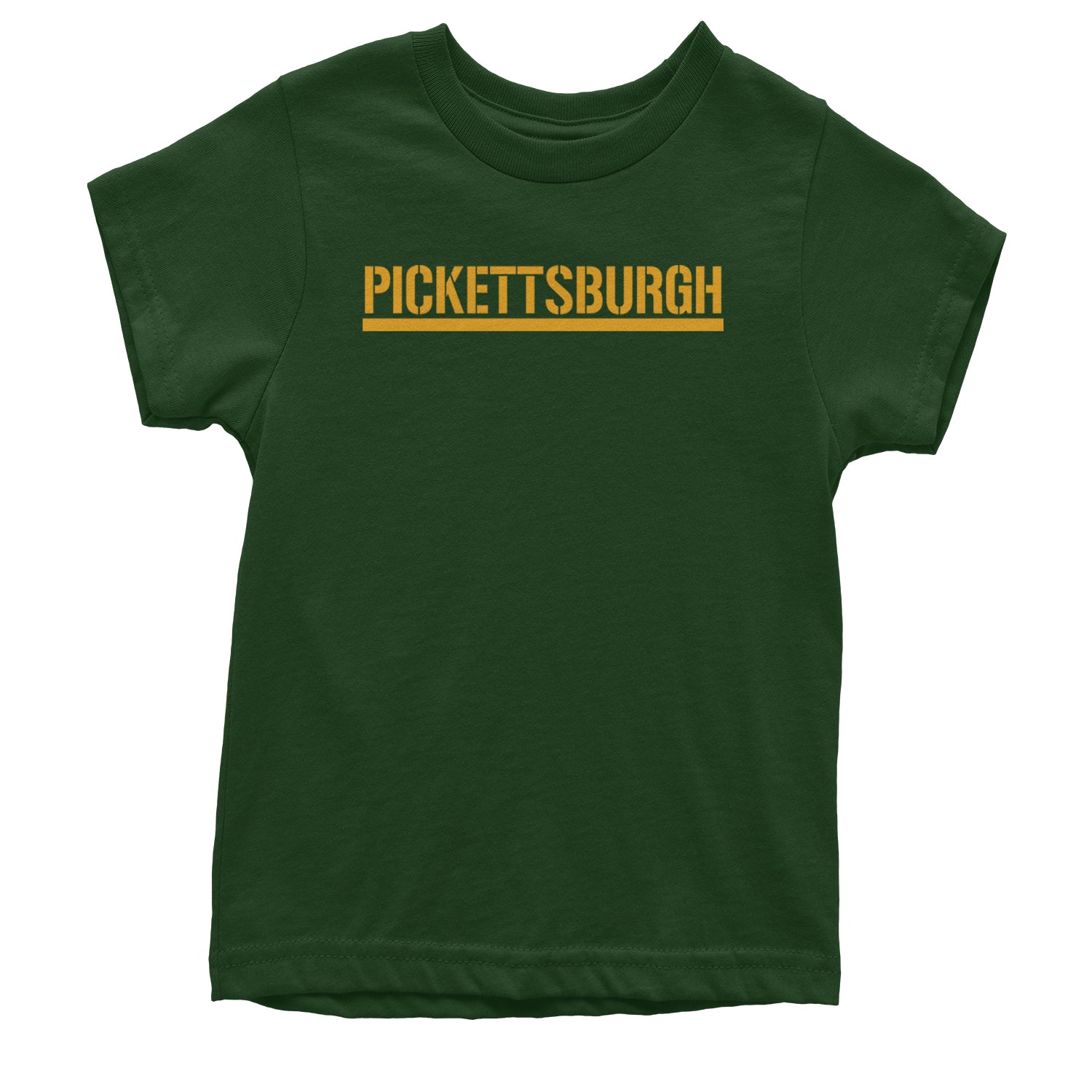 Pickettsburgh Pittsburgh Football Youth T-shirt Forest Green