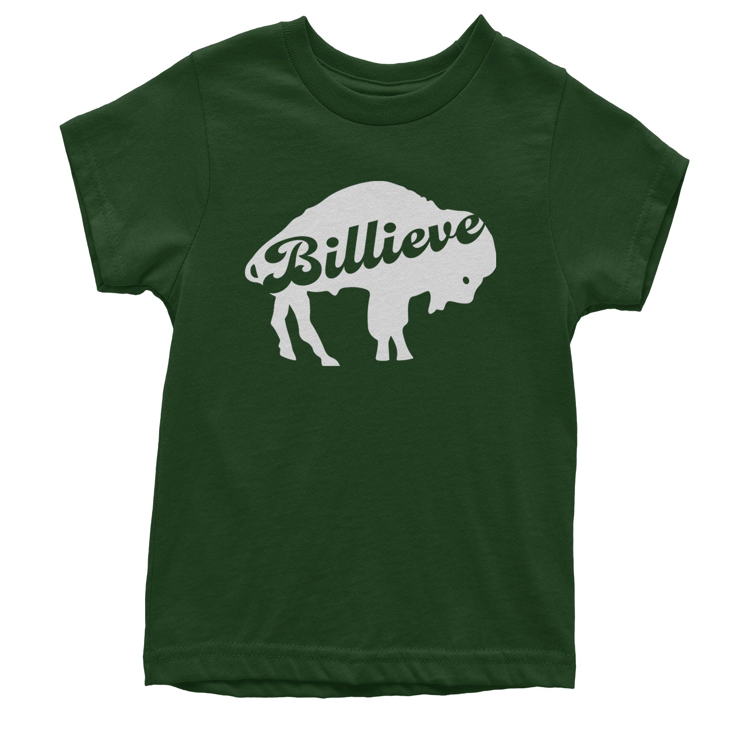 Billieve Bills Mafia Youth T-shirt Forest Green