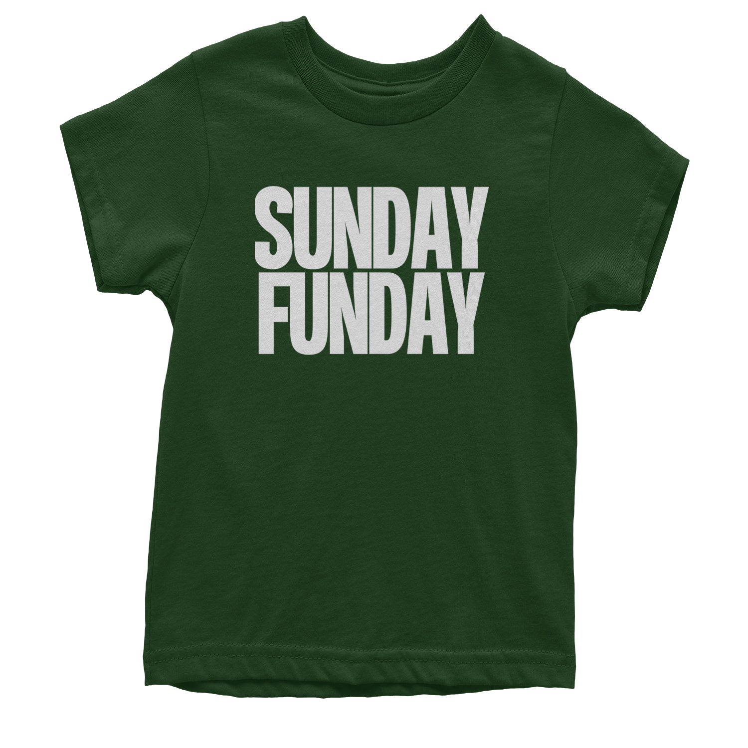 Sunday Funday  Youth T-shirt Black