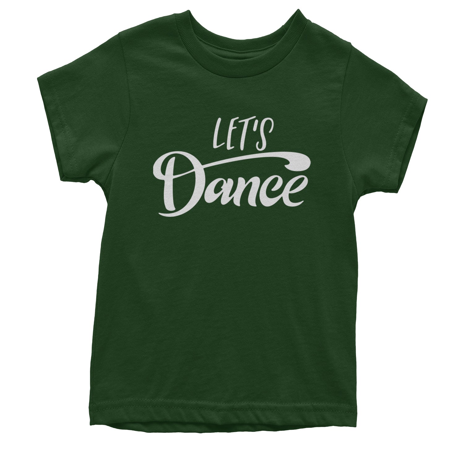 Let's Dance Youth T-shirt Black
