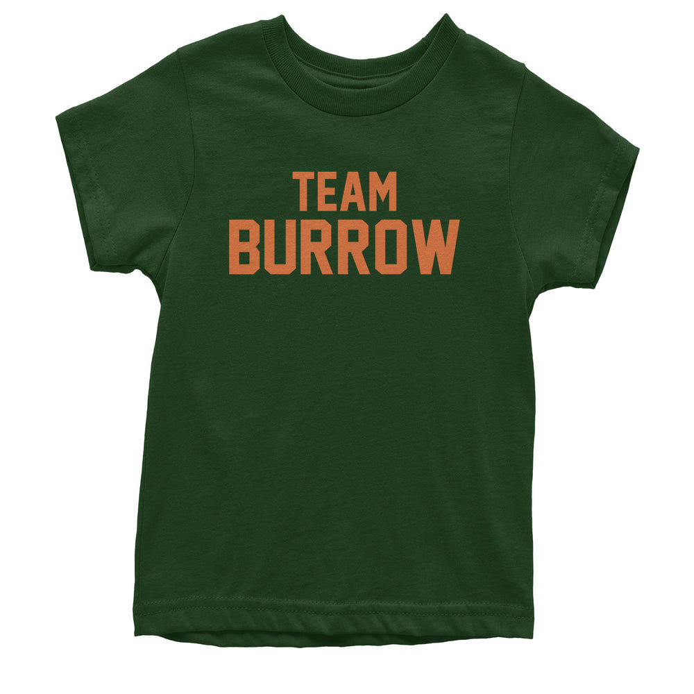 Team Burrow Cincinnati Youth T-shirt Forest Green