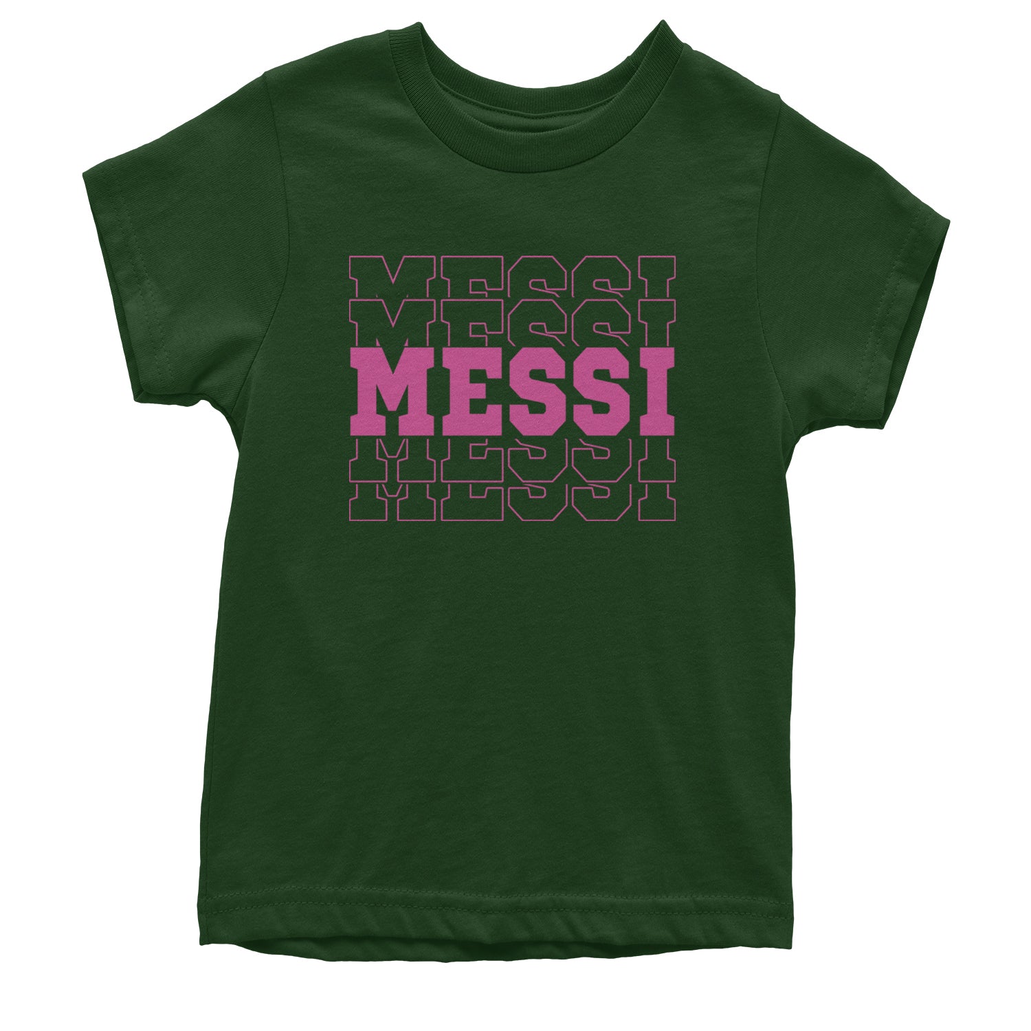 Messi Miami Futbol Youth T-shirt Black