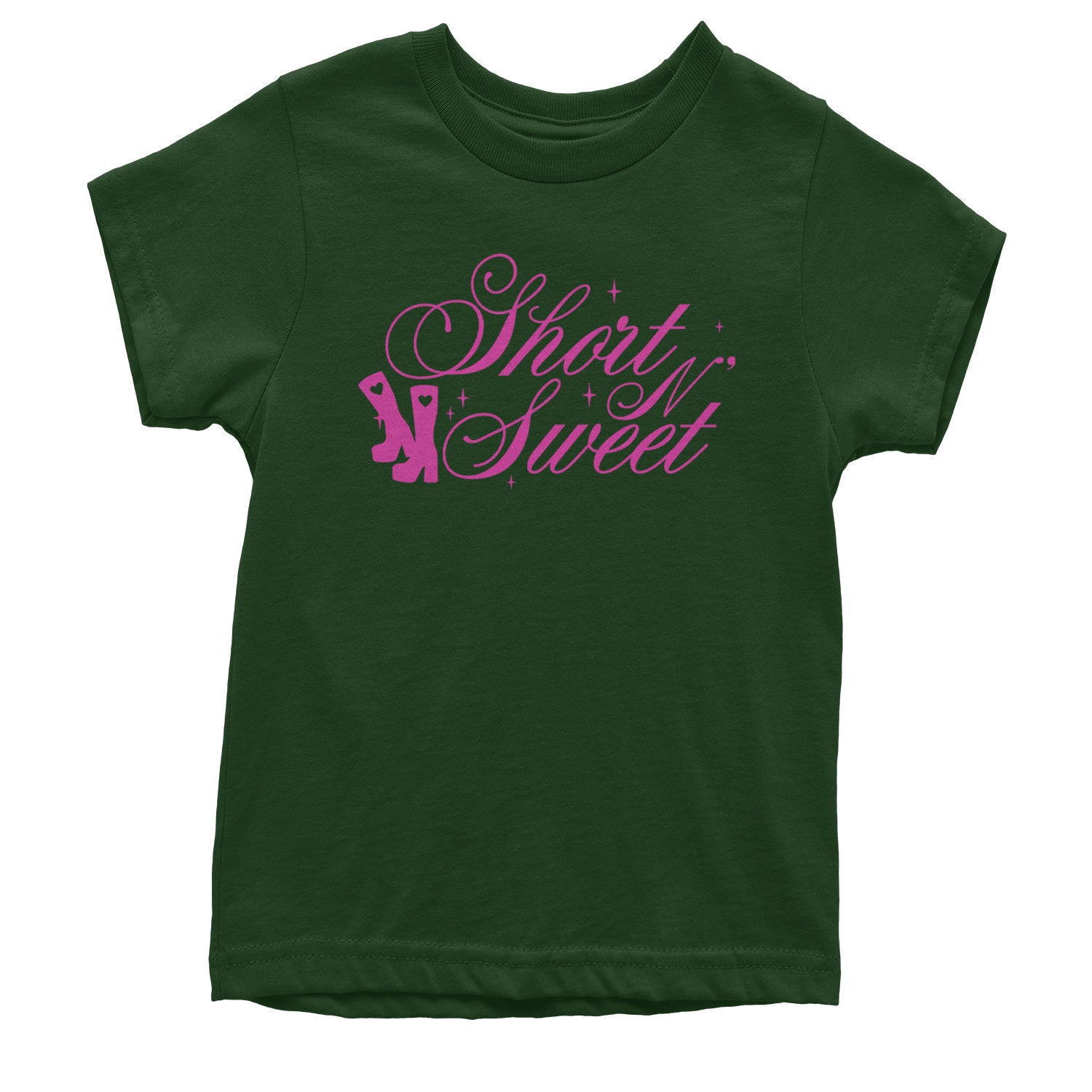 Boots Short N' Sweet Youth T-shirt Forest Green