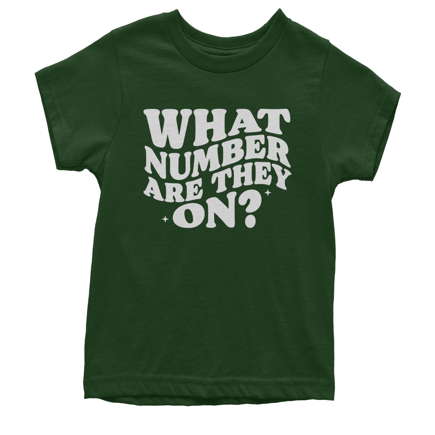 What Number Are They On Dance Youth T-shirt Black