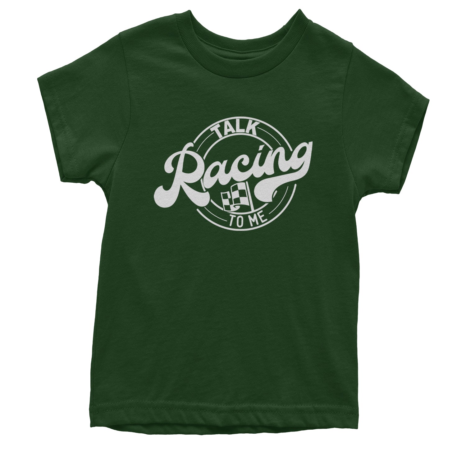 Talk Racing To Me Youth T-shirt Black