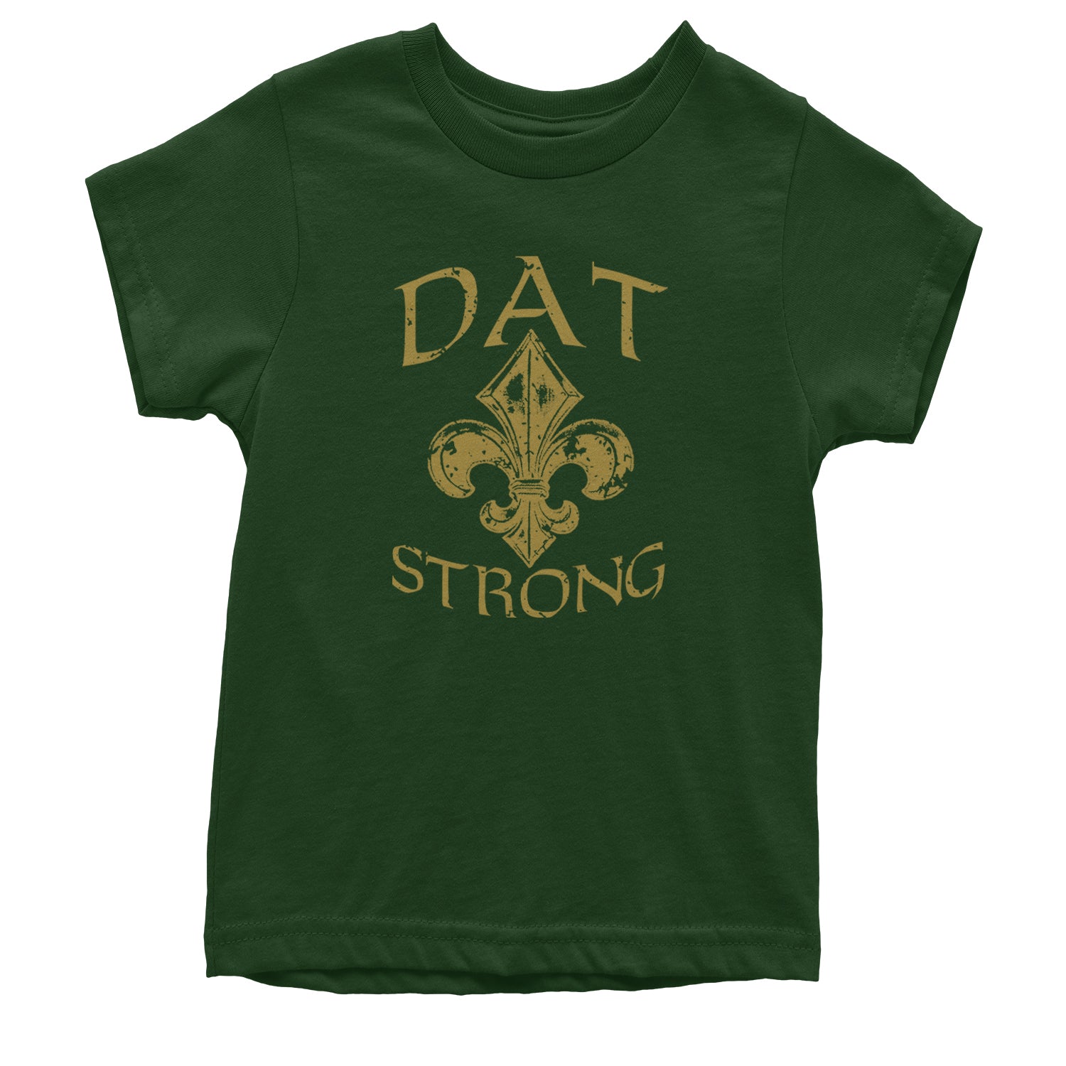 Dat Strong New Orleans   Youth T-shirt Black