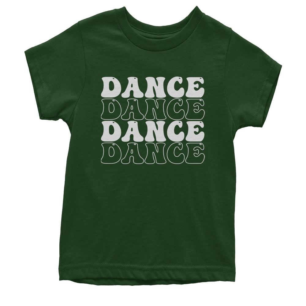 Dance Dance Dance Dance Youth T-shirt Forest Green