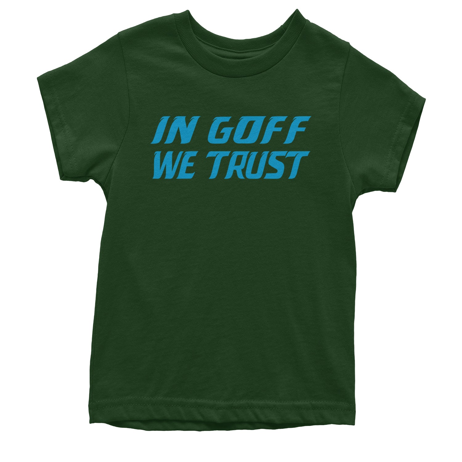 In Goff We Trust Detroit Youth T-shirt Black