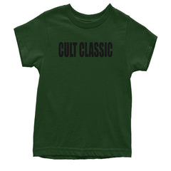 Cult Classic Pop Music Club Youth T-shirt Forest Green