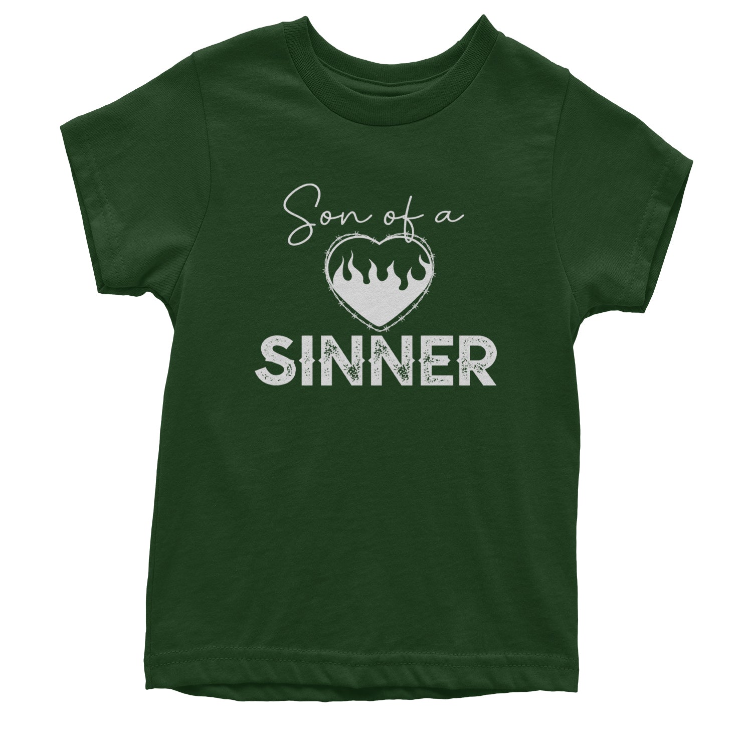 Son Of A Sinner Somebody Save Me From Myself  Youth T-shirt Black