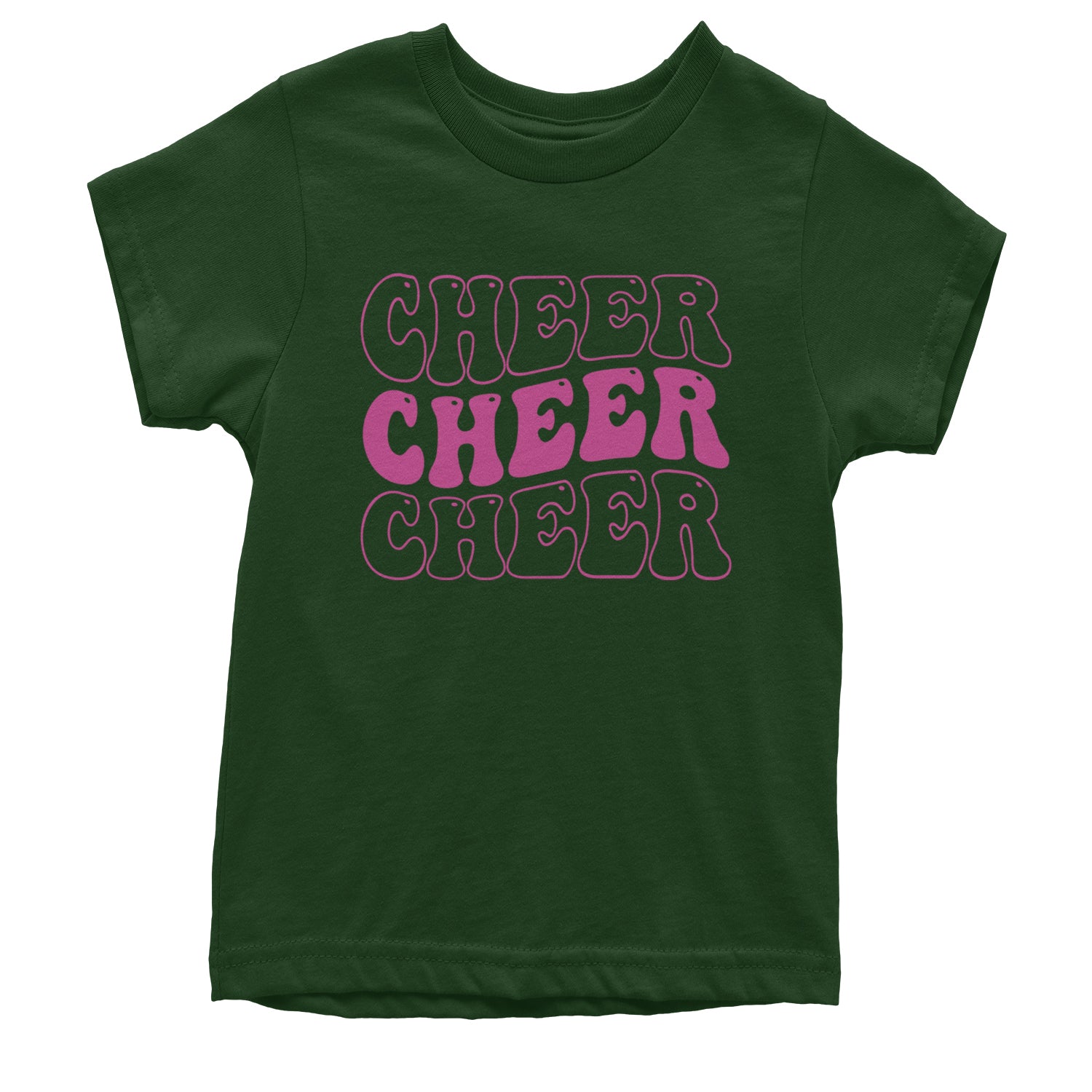 Cheer Cheer Cheer Youth T-shirt Black