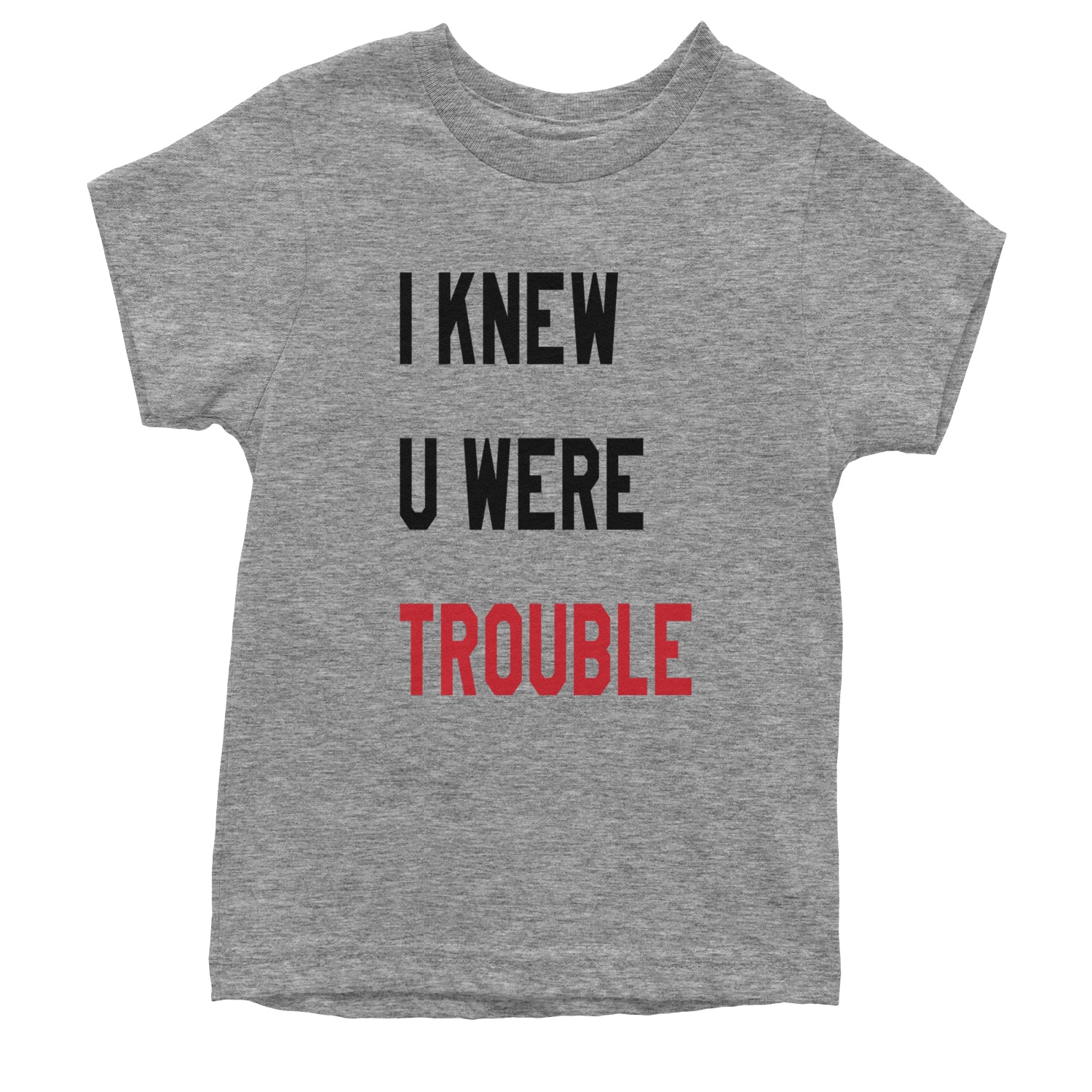 I Knew You Were Trouble New TTPD Era Youth T-shirt White