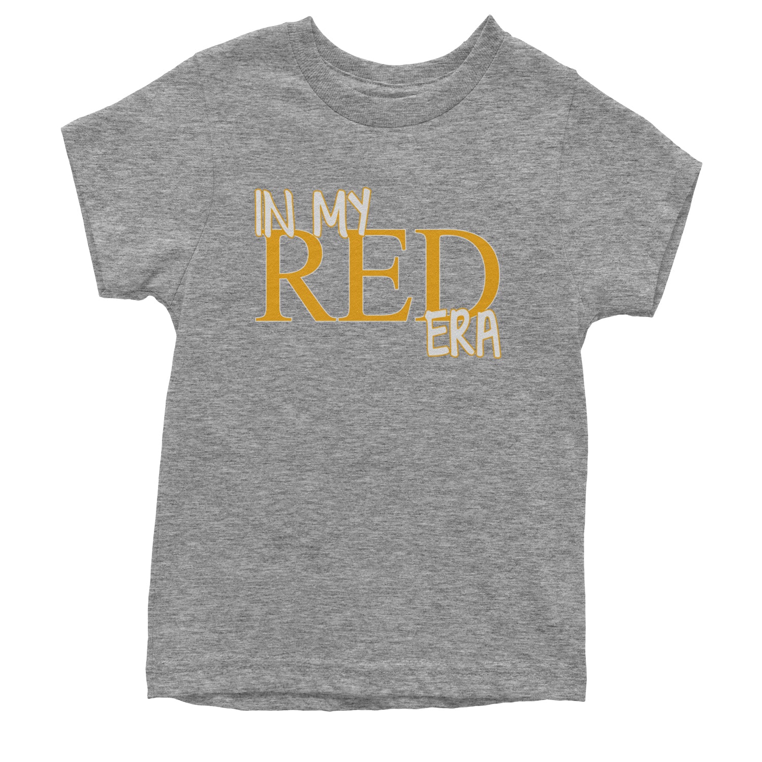 In My Red Era Kansas City Youth T-shirt Heather Grey