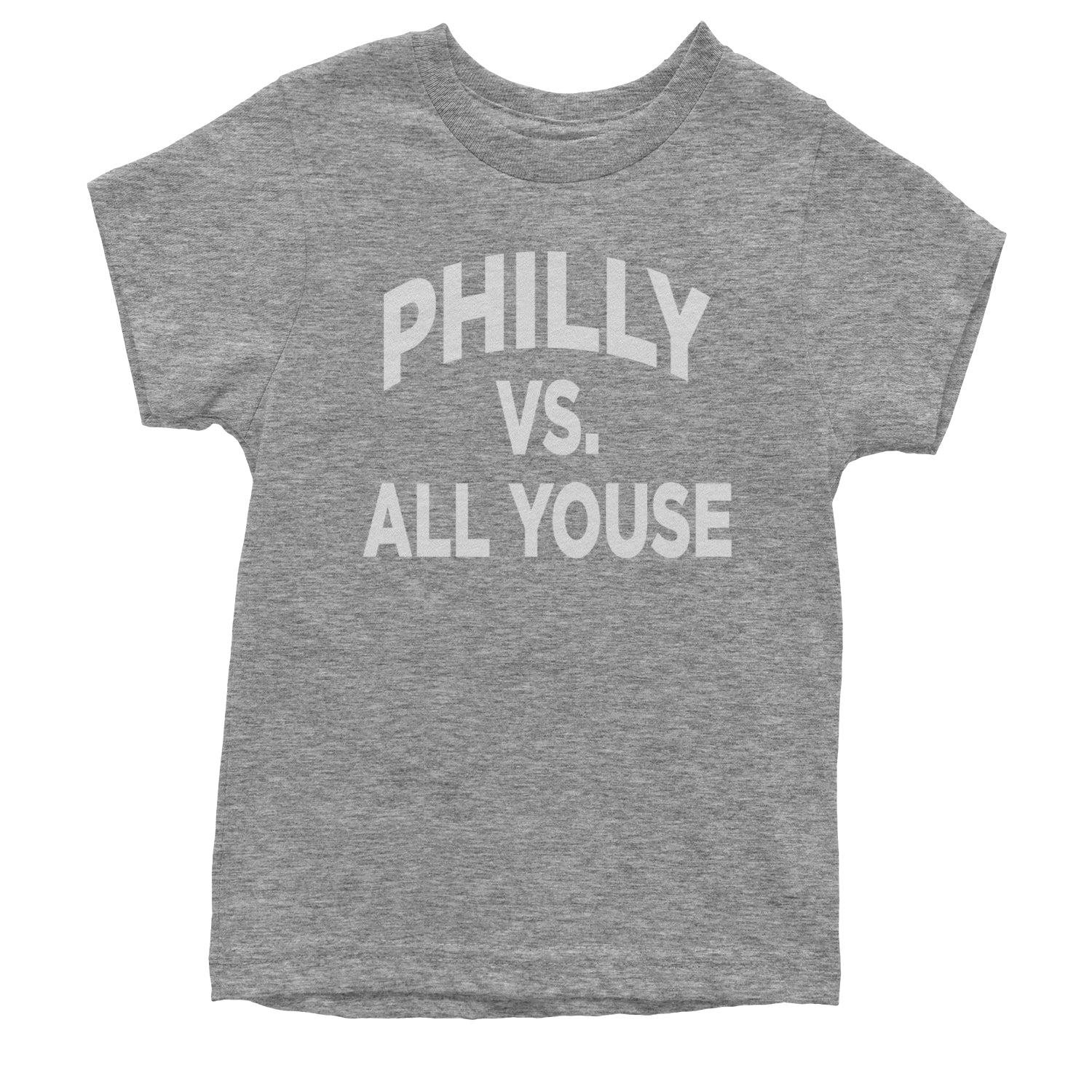 Philly Vs. All Youse Philly Thing Youth T-shirt Heather Grey