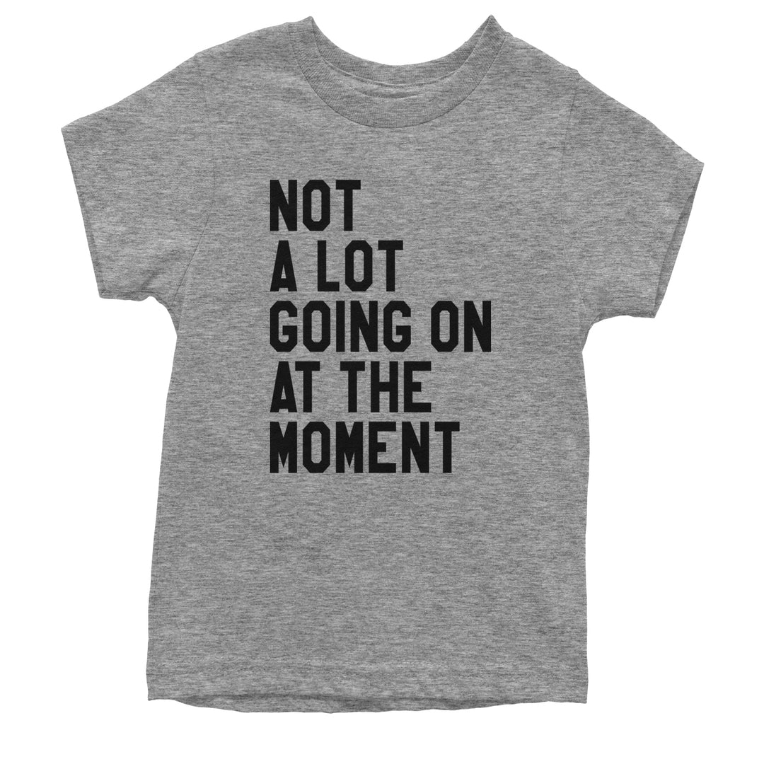 NOT A Lot Going On At The Moment Feeling 22 TTPD Youth T-shirt Heather Grey
