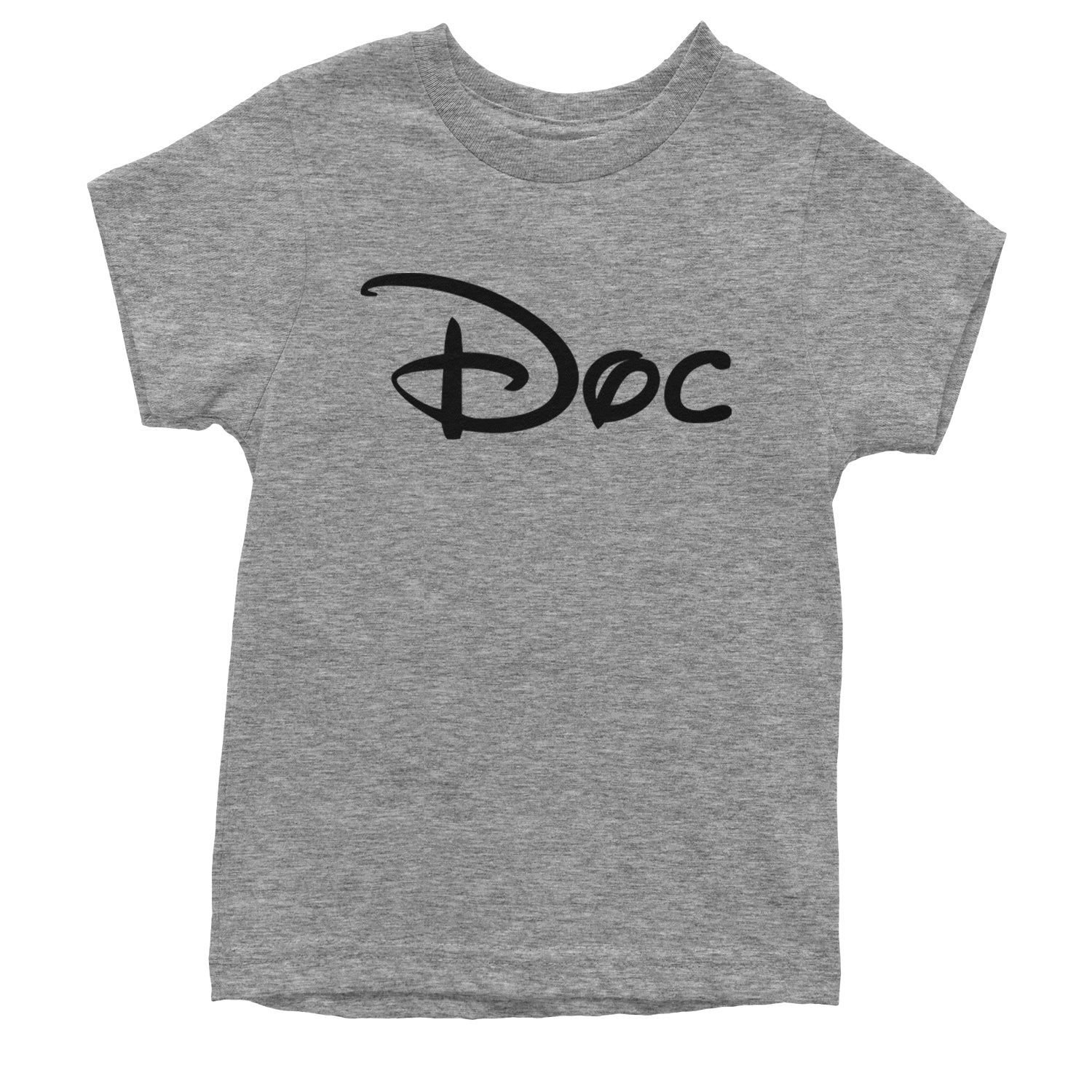 Doc - 7 Dwarfs Costume Youth T-shirt Heather Grey