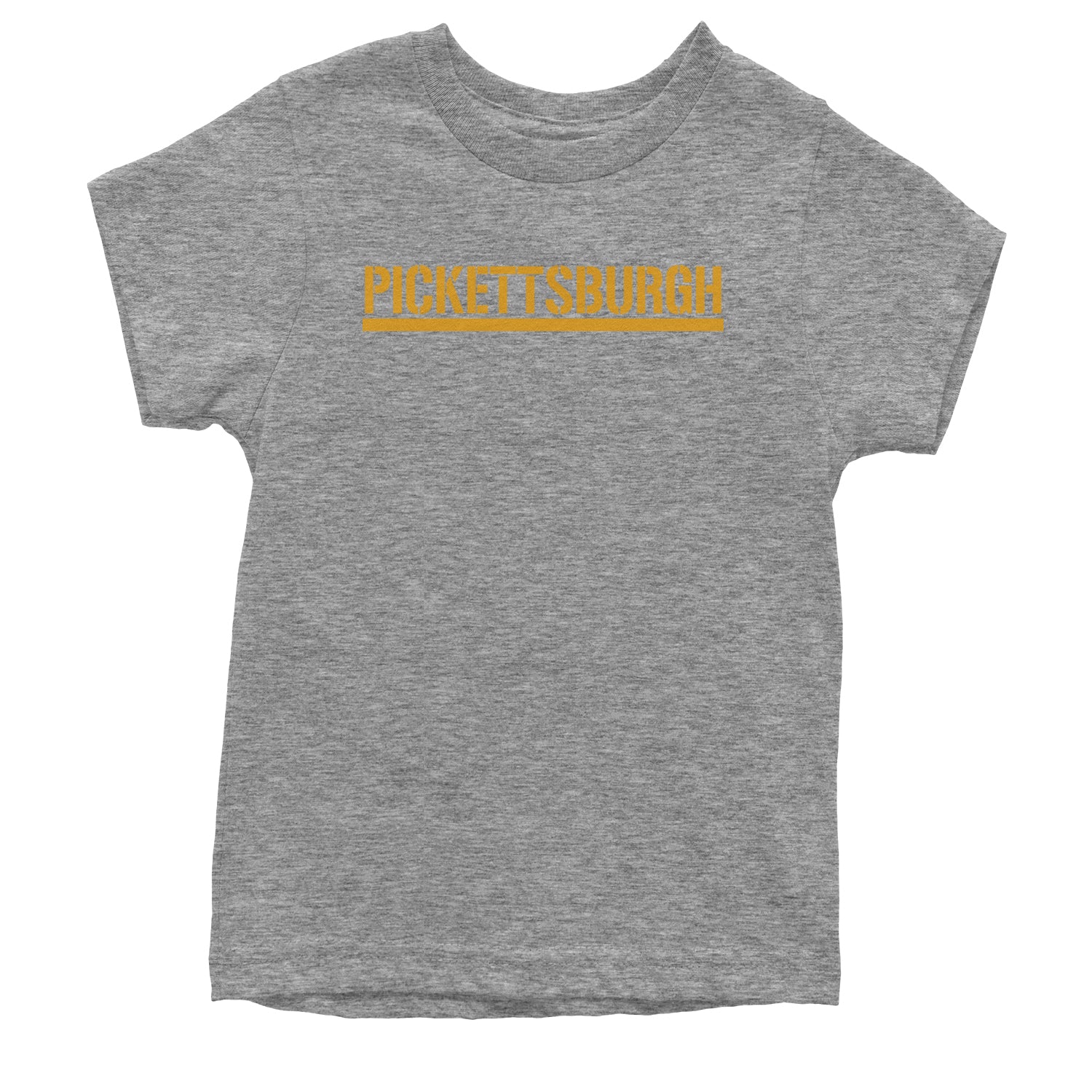 Pickettsburgh Pittsburgh Football Youth T-shirt Heather Grey