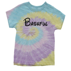 Bashful - 7 Dwarfs Costume Youth T-shirt Tie-Dye Jellybean
