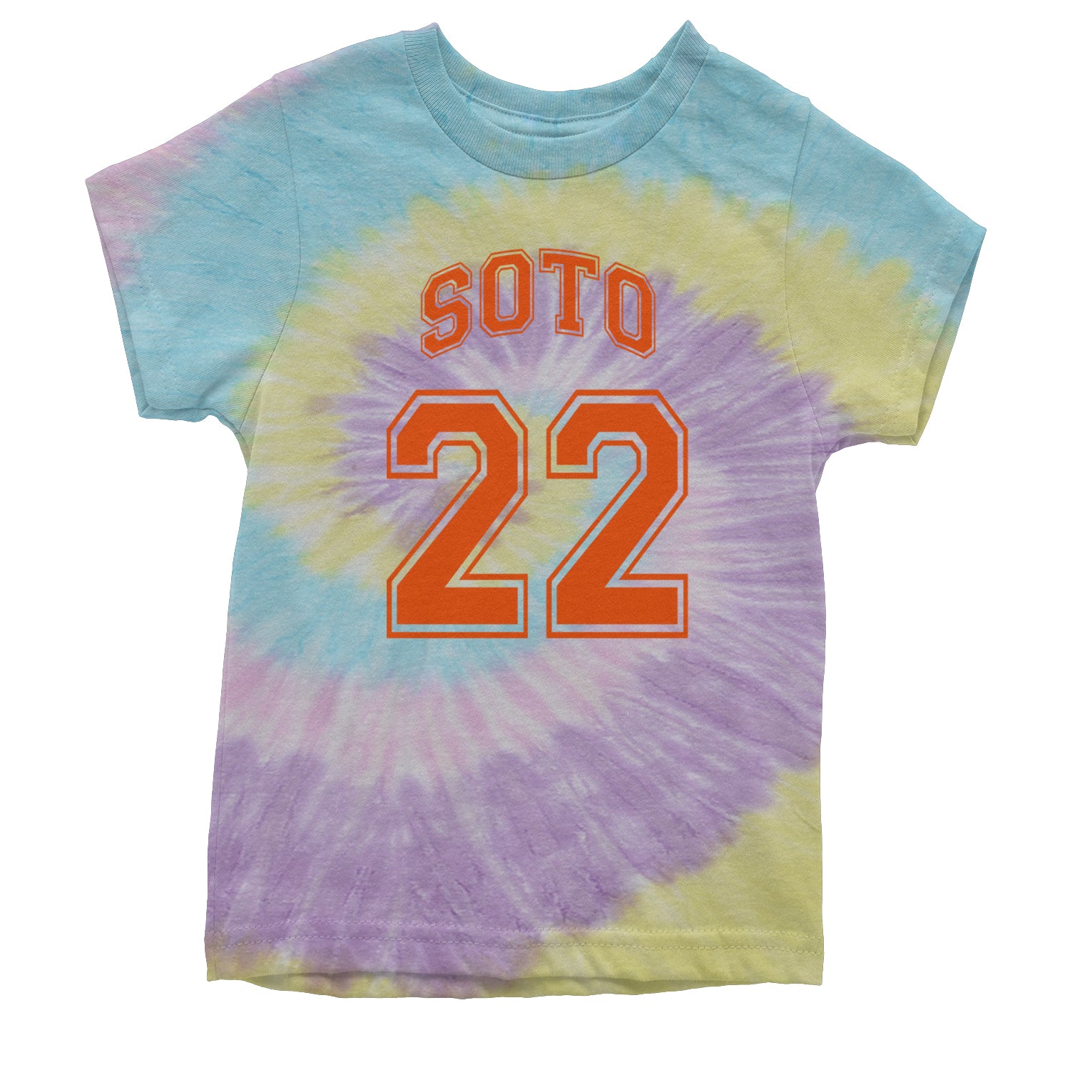 Soto Number 22 Youth T-shirt Tie-Dye Jellybean