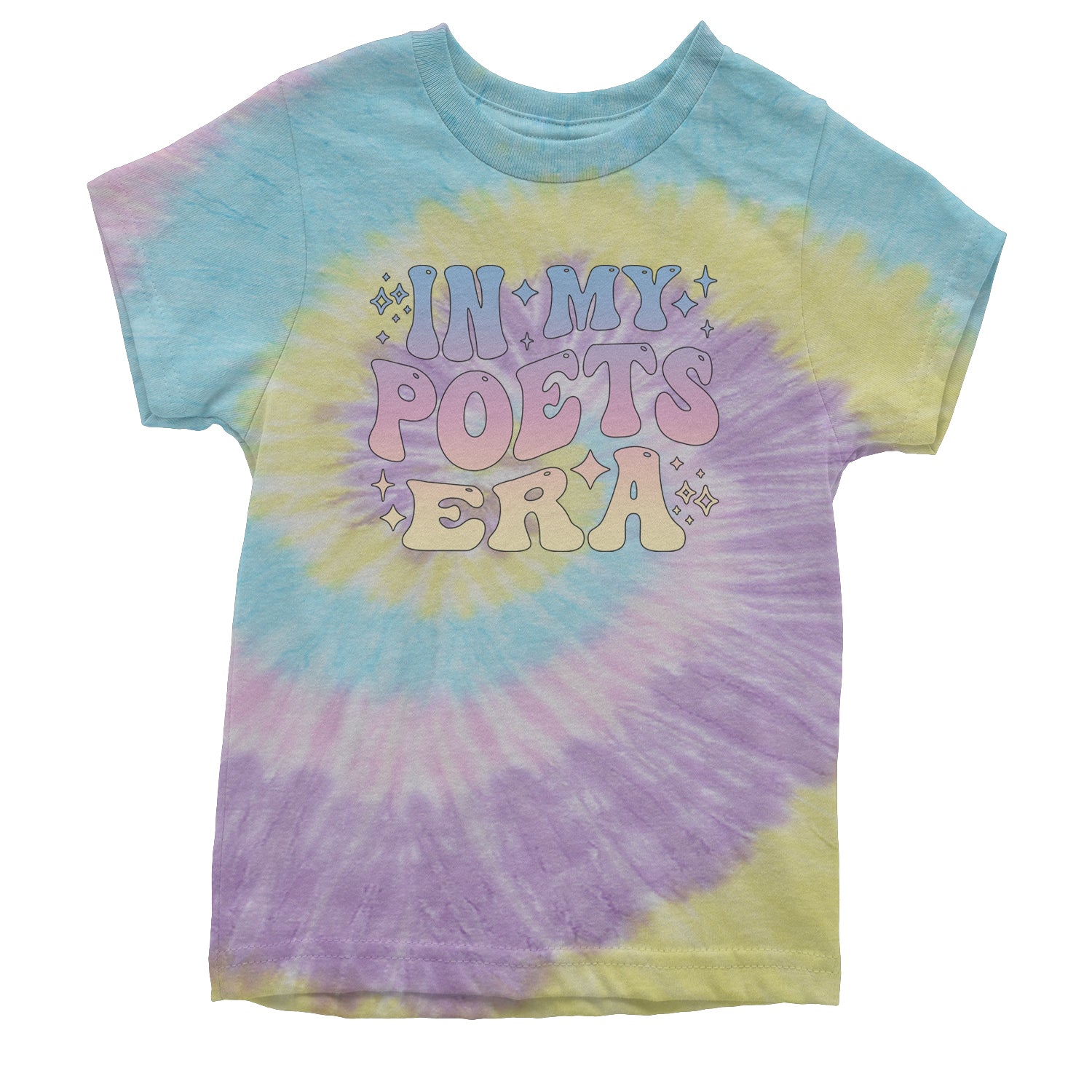 In My Poet Era Tie Dye TTPD Music Youth T-shirt Tie-Dye Jellybean