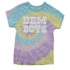 Dem Boys Dallas Football Youth T-shirt Tie-Dye Jellybean