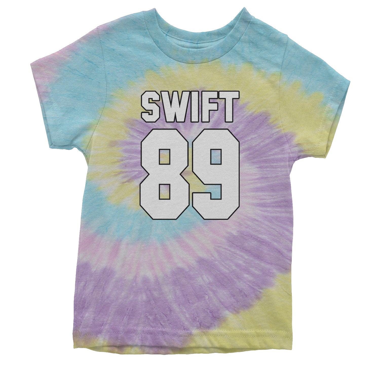 Swift 89 Birth Year Music Fan Era Poets Department Lover Youth T-shirt Tie-Dye Jellybean