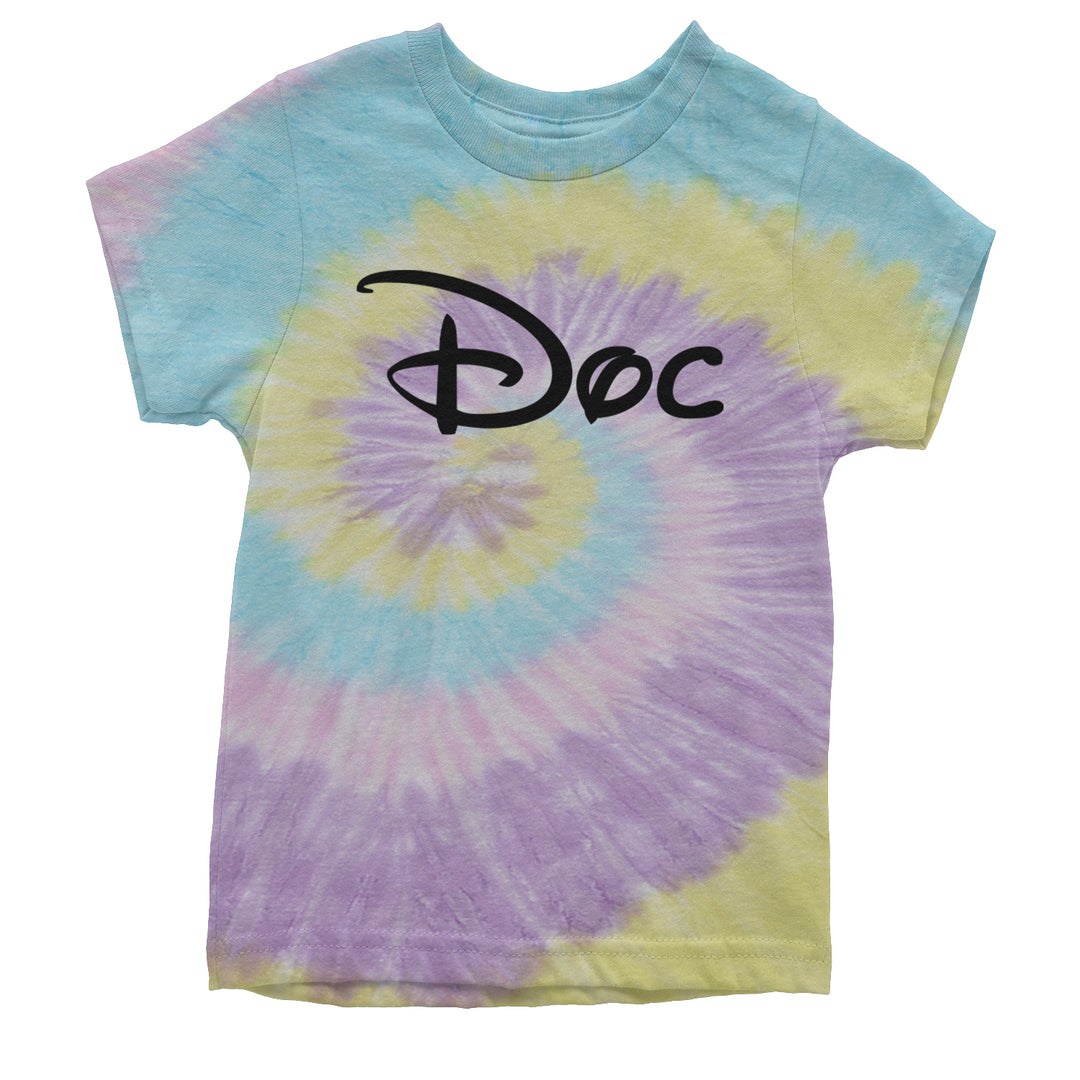 Doc - 7 Dwarfs Costume Youth T-shirt Tie-Dye Jellybean