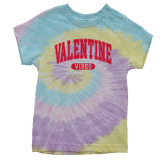 Valentines Vibes Youth T-shirt Tie-Dye Jellybean