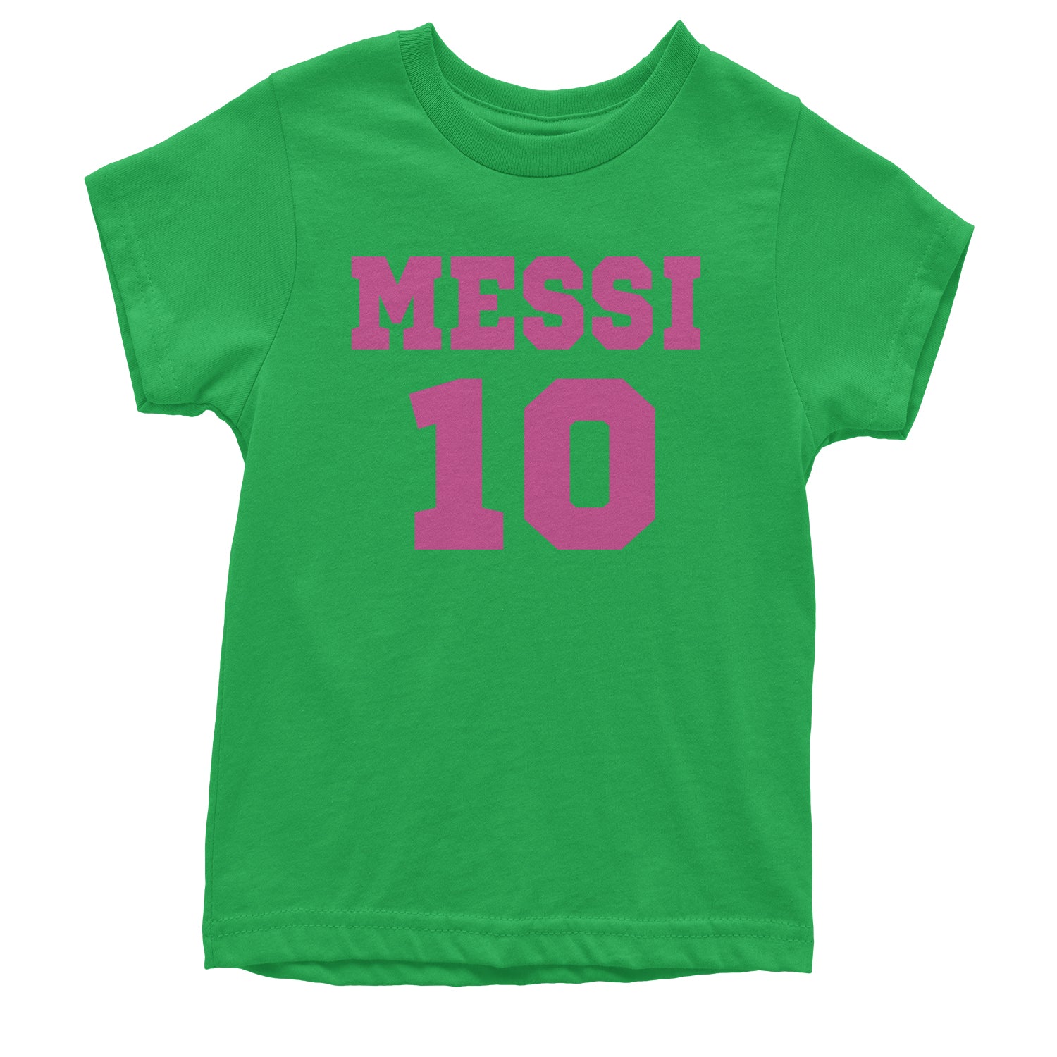 Messi World Soccer Futbol Messiami Youth T-shirt Kelly Green