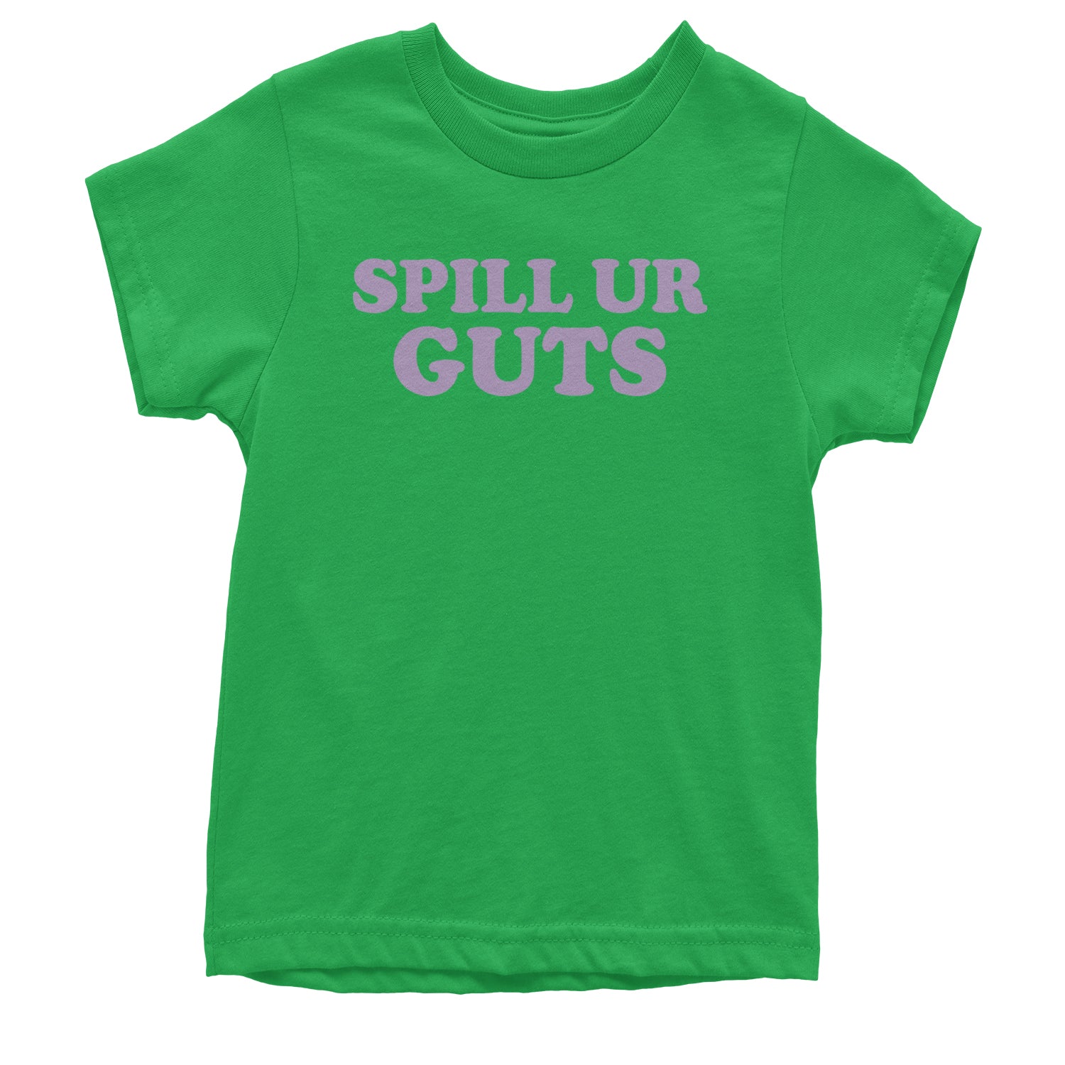 Spill Ur Guts Music Youth T-shirt Kelly Green