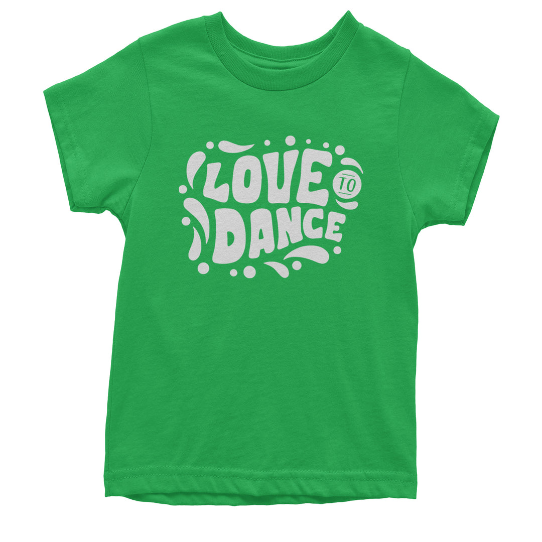 Love To Dance Youth T-shirt Kelly Green