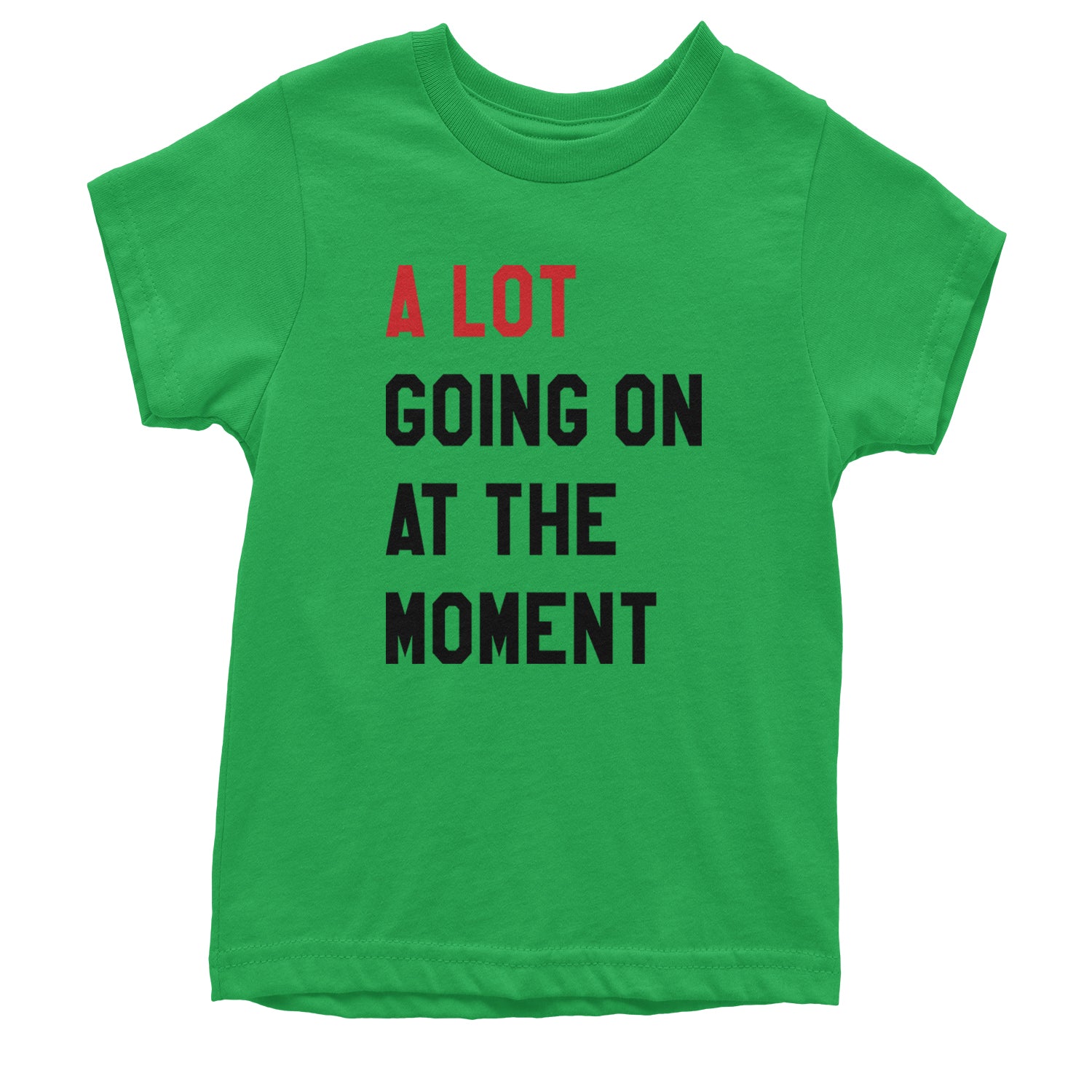 A Lot Going On At The Moment New TTPD Poet Department Youth T-shirt Kelly Green