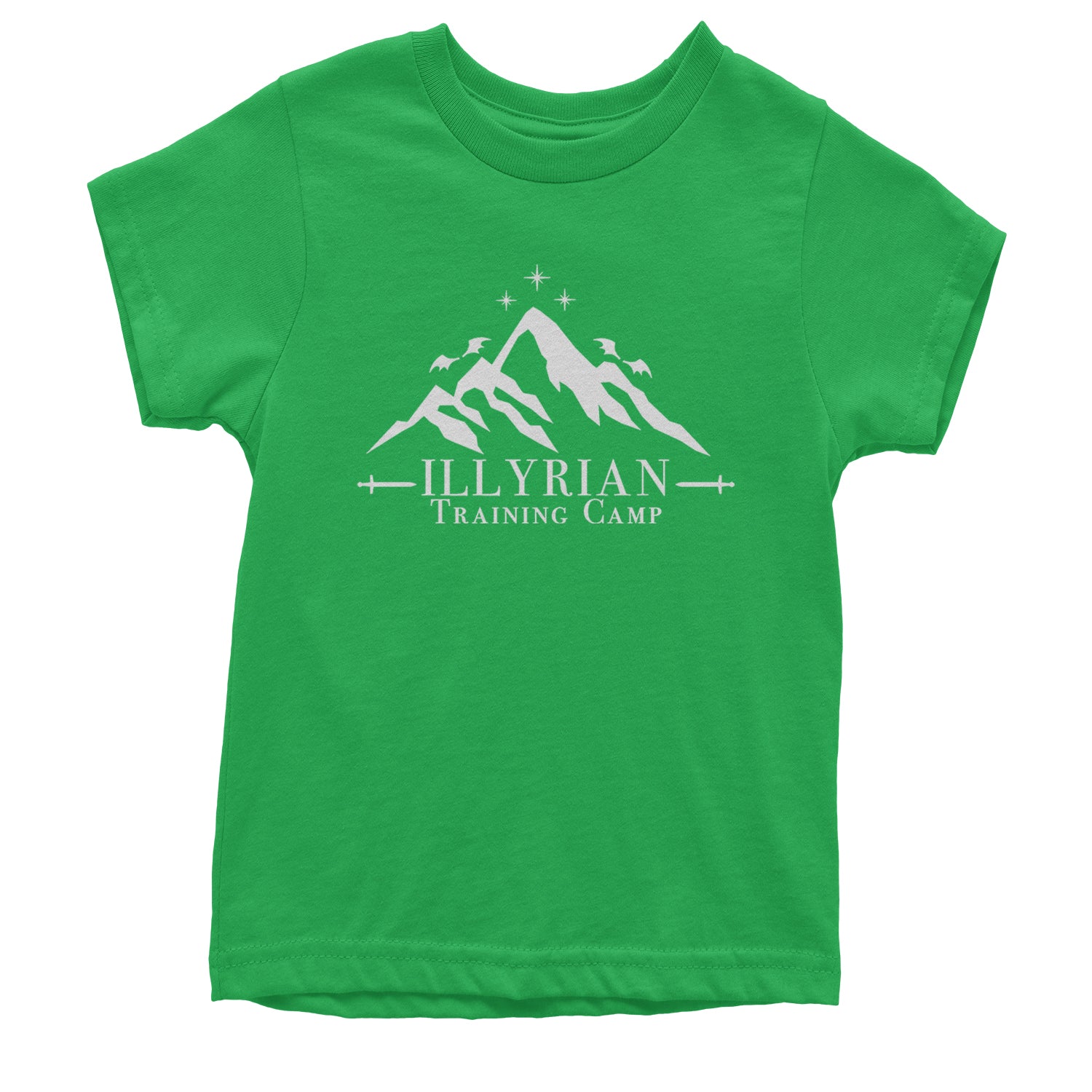 Illyrian Training Camp Night Court Youth T-shirt Kelly Green