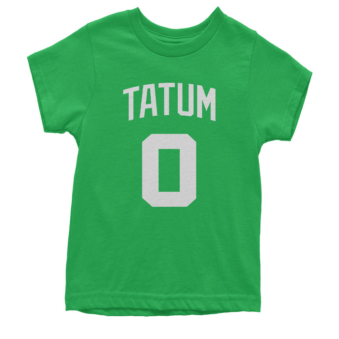 Tatum #0 Boston Basketball Youth T-shirt