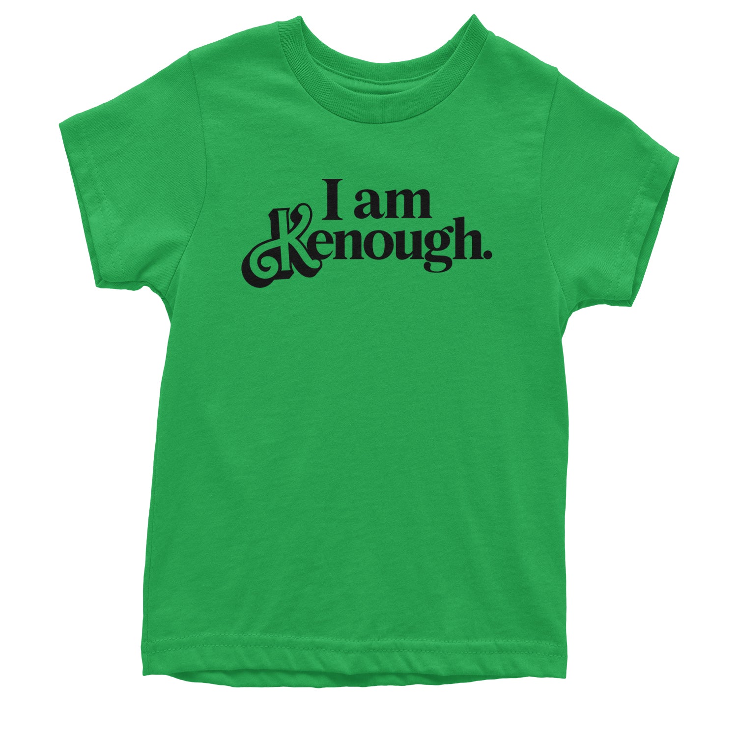 I Am Kenough Barbenheimer Youth T-shirt Kelly Green