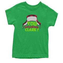 You Serious Clark? Griswold Youth T-shirt Kelly Green