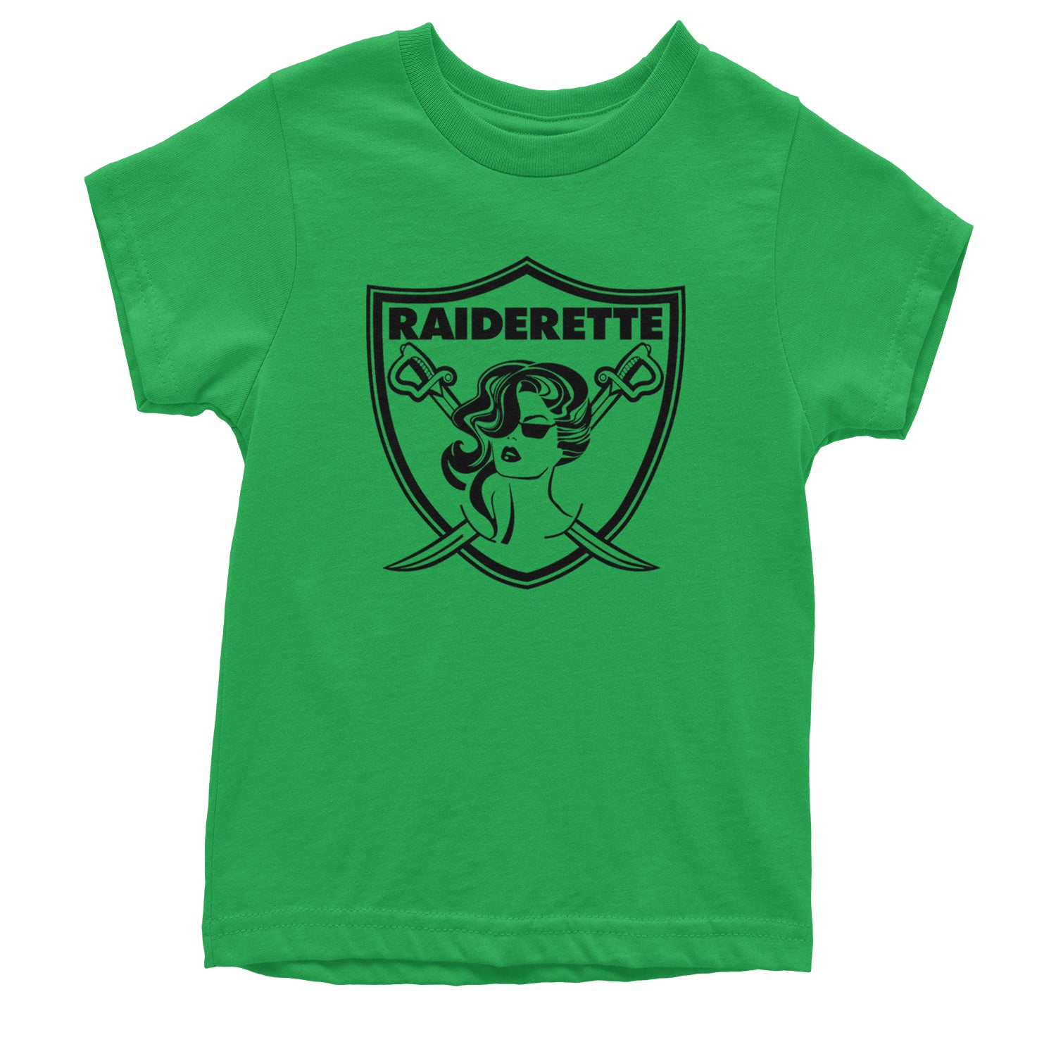 Raiderette Football Gameday Ready Youth T-shirt Heather Grey