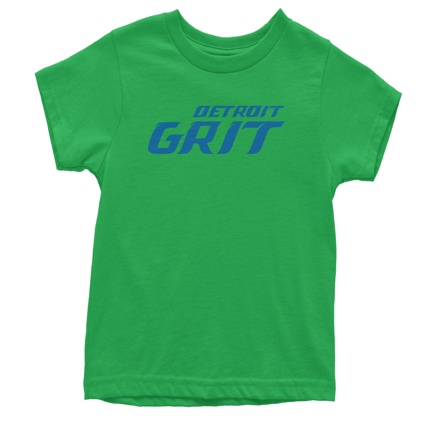 Grit Detroit Football Hard Knocks Youth T-shirt Kelly Green