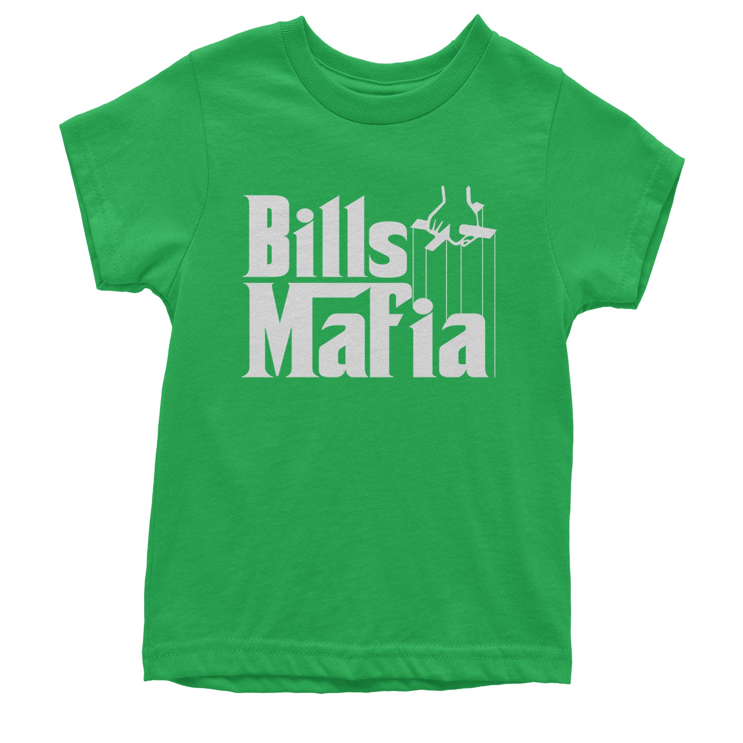 Mafia Bills Mafia Godfather Youth T-shirt Kelly Green