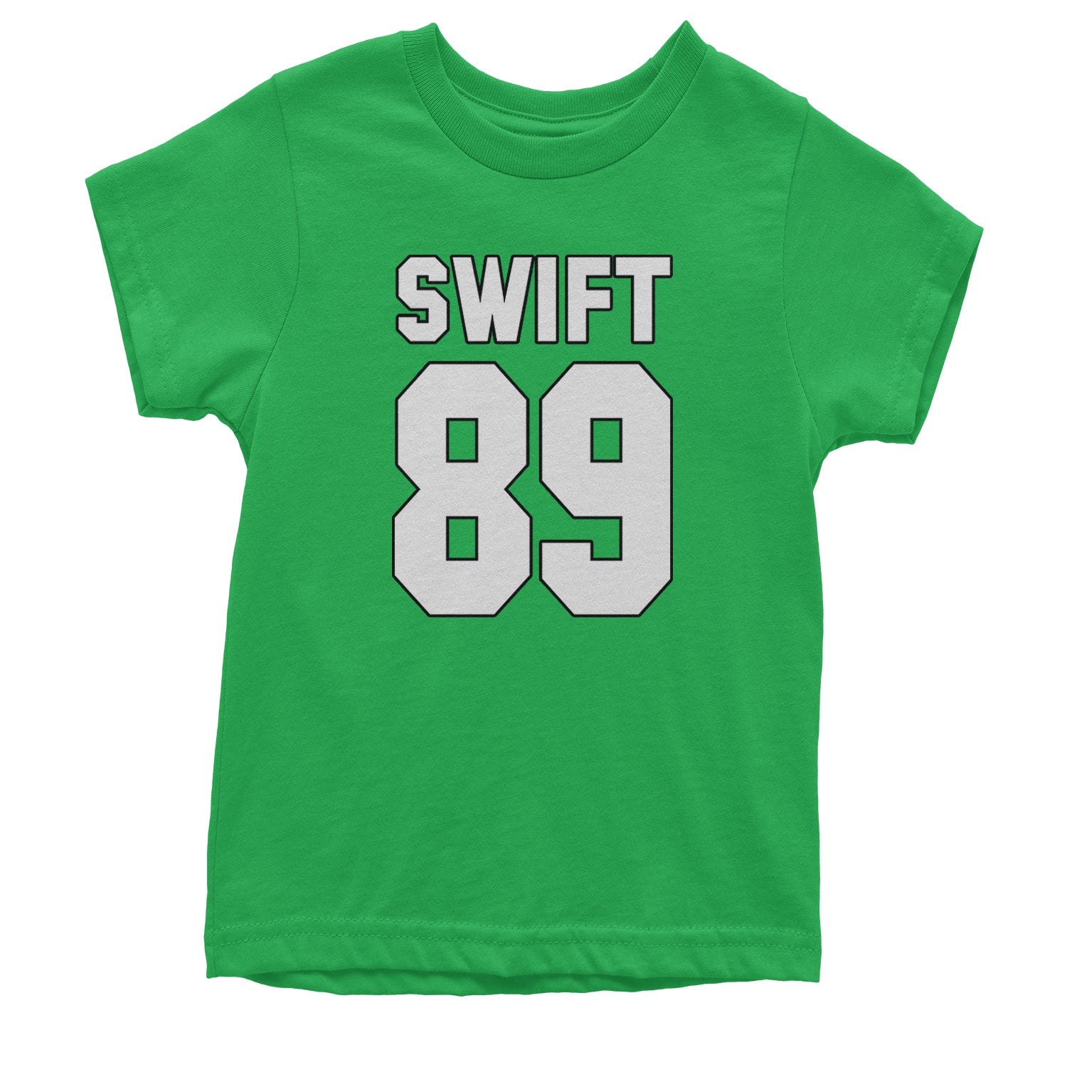 Swift 89 Birth Year Music Fan Era Poets Department Lover Youth T-shirt Kelly Green