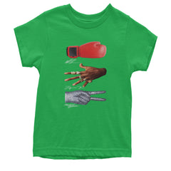 Tyson Jordan Jackson Iconic Michaels Youth T-shirt Kelly Green