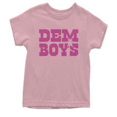 Dem Boys Hot Pink Dallas  Youth T-shirt Light Pink