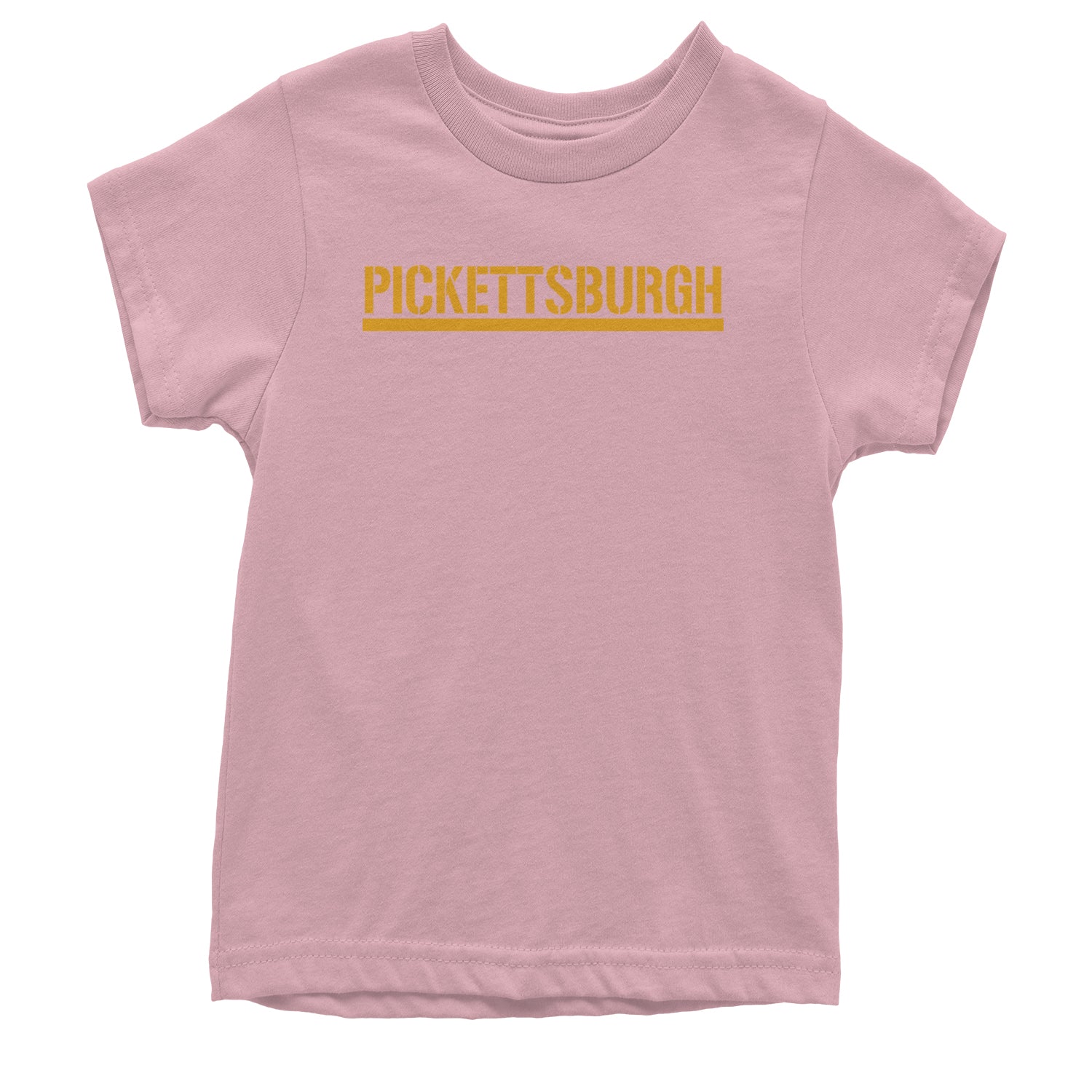 Pickettsburgh Pittsburgh Football Youth T-shirt Light Pink