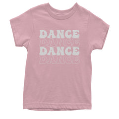 Dance Dance Dance Dance Youth T-shirt Light Pink