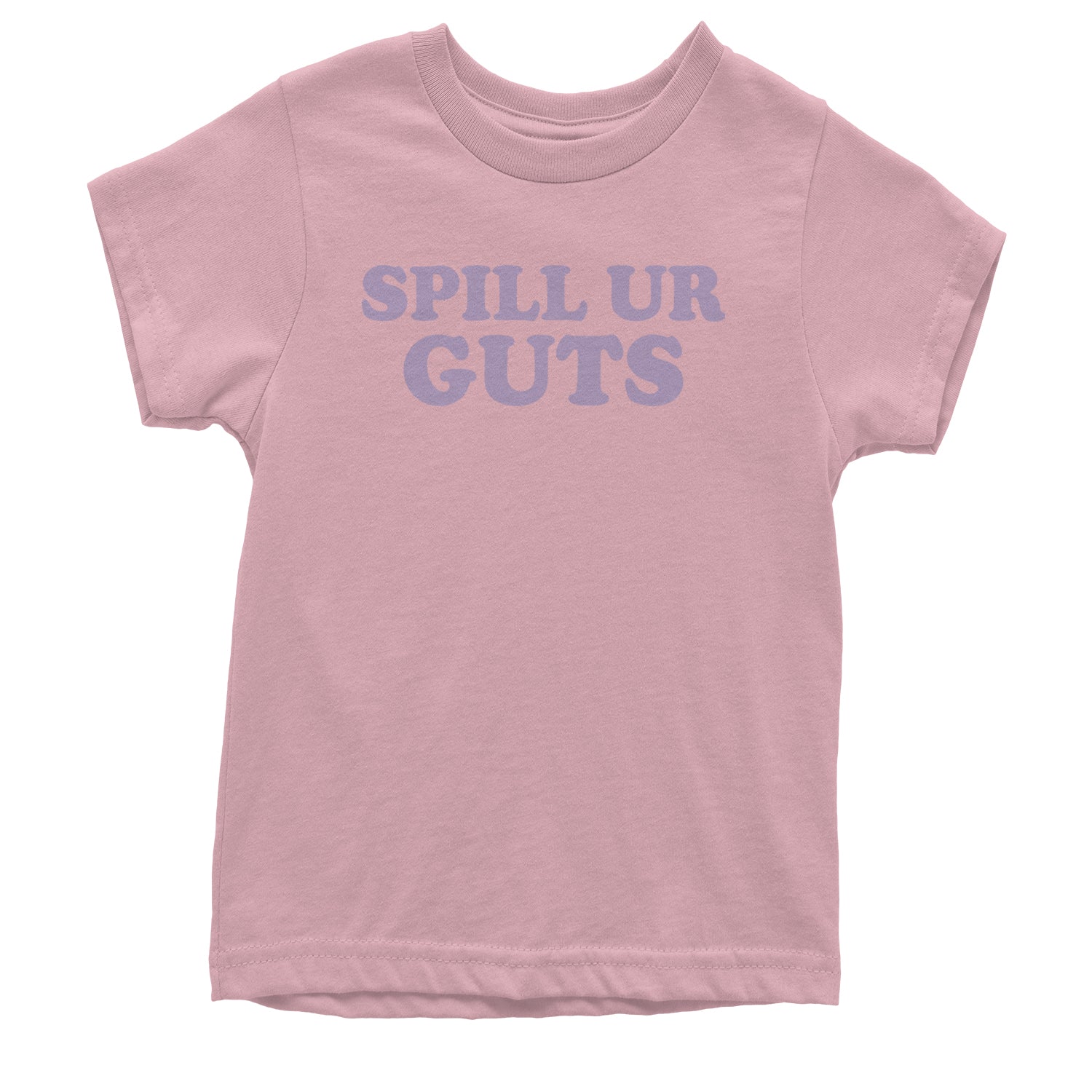 Spill Ur Guts Music Youth T-shirt Light Pink